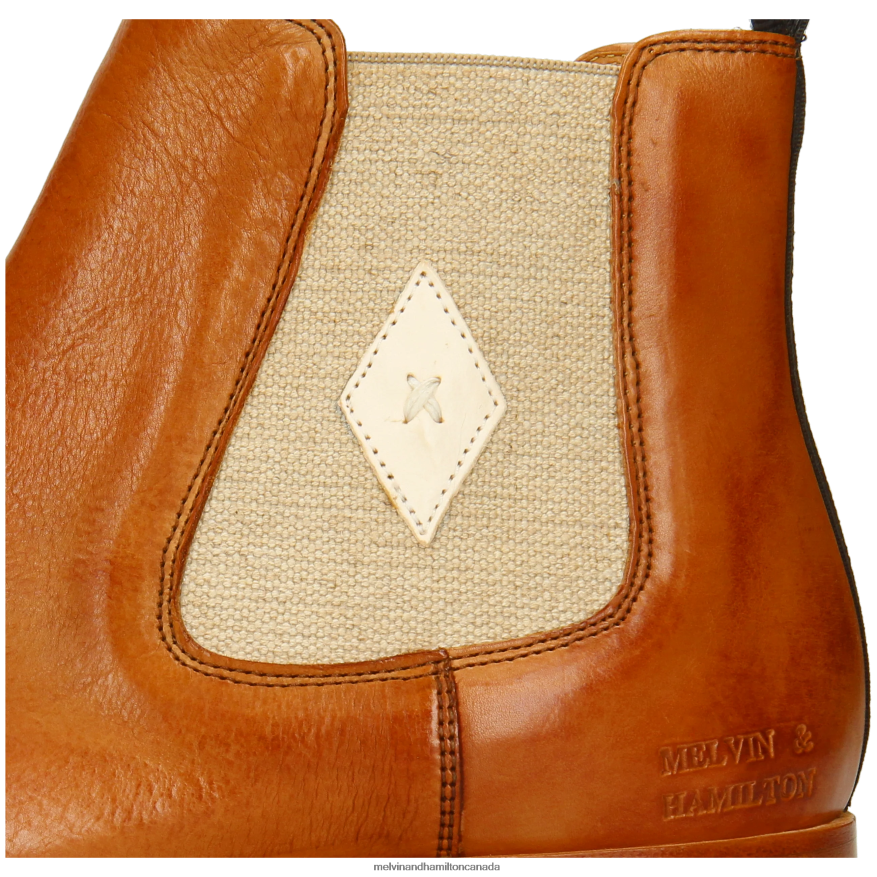 Men Melvin & Hamilton Light Brown Elyas 5 Ankle Boots P4V68P140