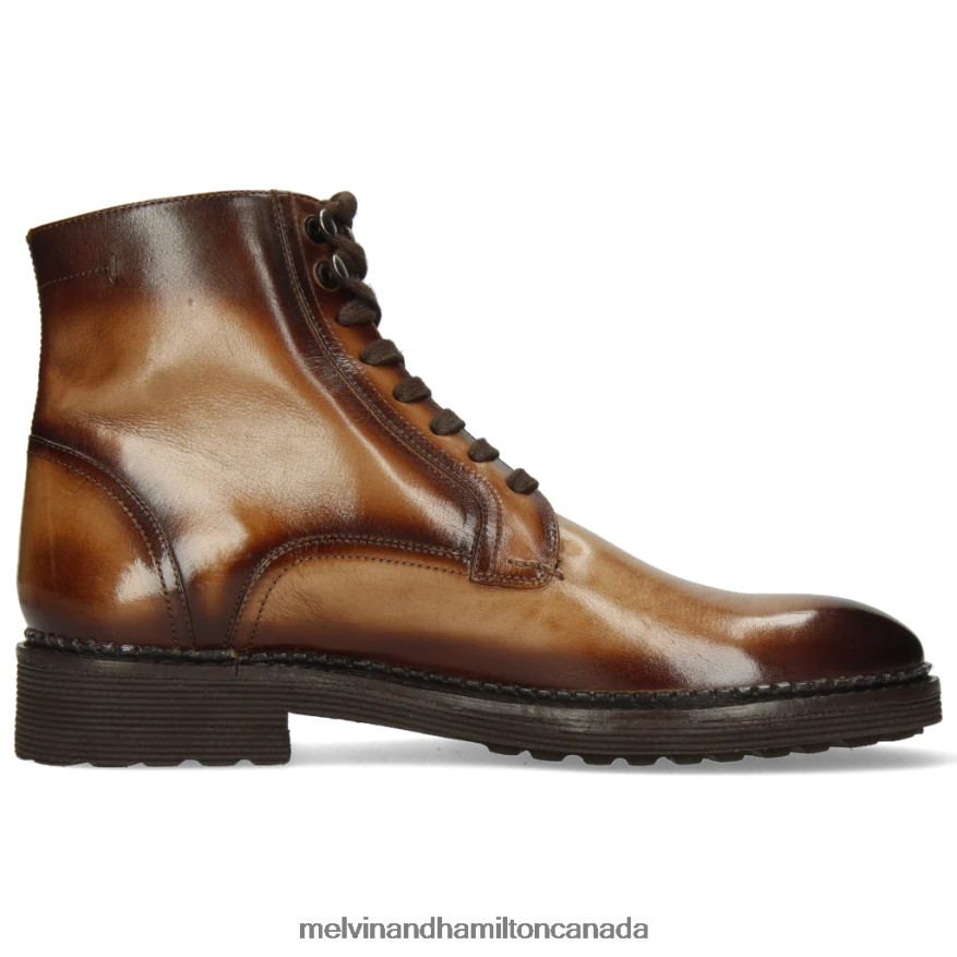 Men Melvin & Hamilton Light Brown Trevor 41 Ankle Boots P4V68P142