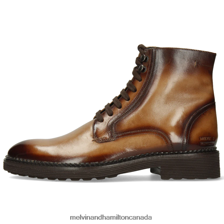 Men Melvin & Hamilton Light Brown Trevor 41 Ankle Boots P4V68P142