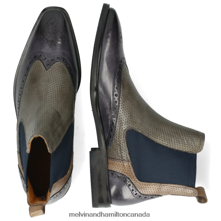 Men Melvin & Hamilton Multi Alex 9 Ankle Boots P4V68P130