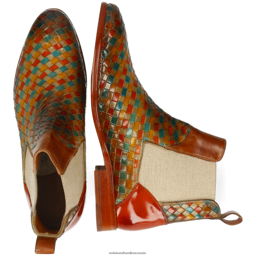 Men Melvin & Hamilton Multi Brad 9 Ankle Boots P4V68P40