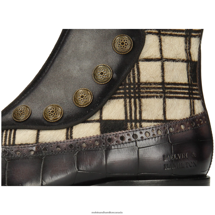 Men Melvin & Hamilton Multi Patrick 22 Ankle Boots P4V68P47