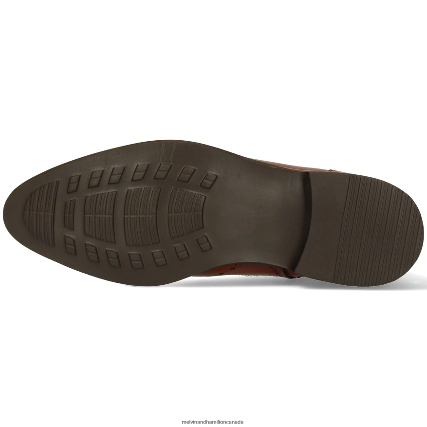 Men Melvin & Hamilton Orange Bobby 9 Ankle Boots P4V68P89