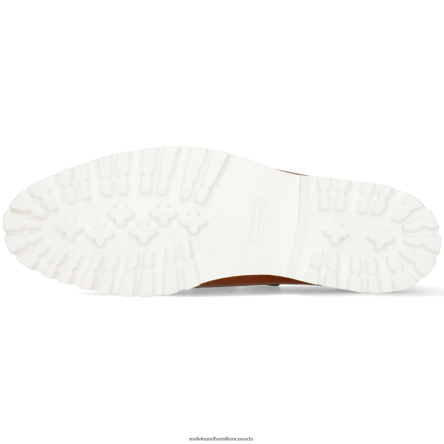 Men Melvin & Hamilton Brown Dustin 6 Boat Shoes P4V68P706