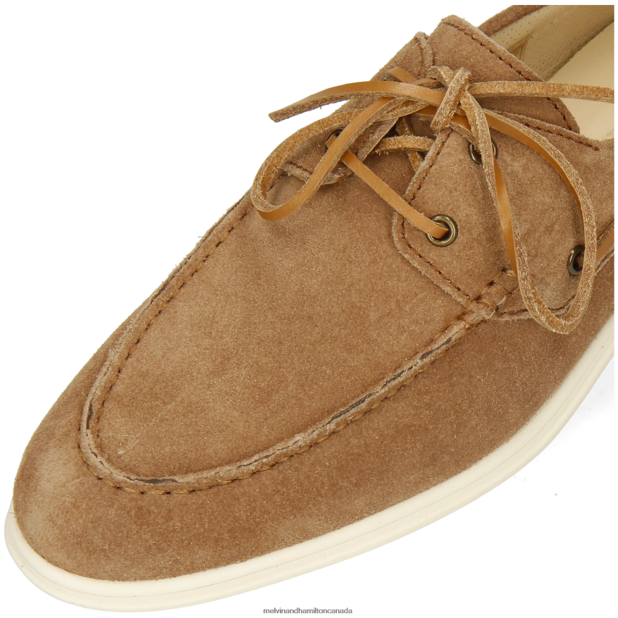 Men Melvin & Hamilton Brown Earl 13 Boat Shoes P4V68P703
