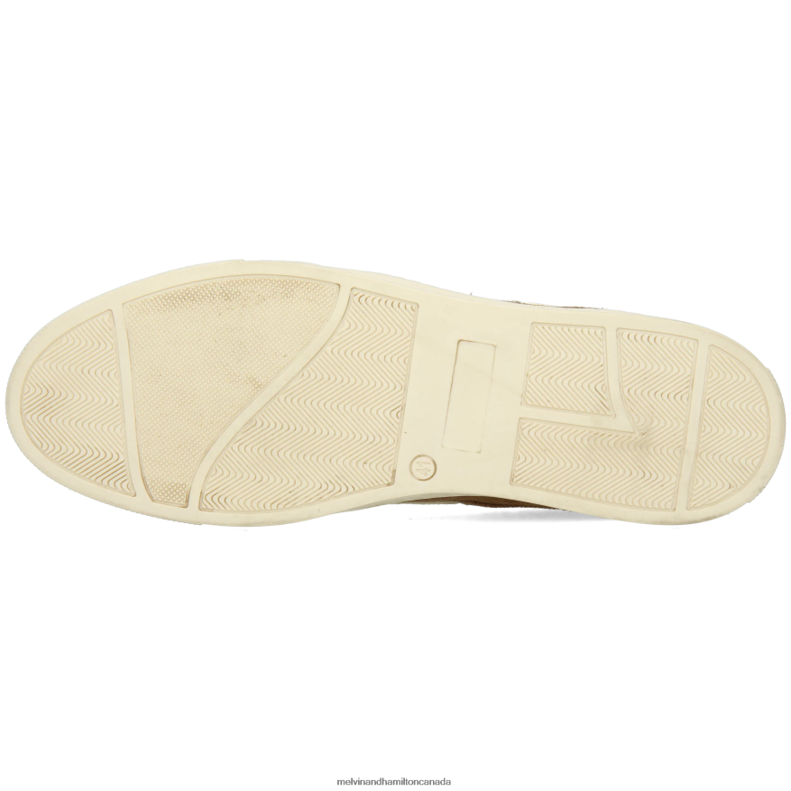 Men Melvin & Hamilton Taupe Adrian 8 Boat Shoes P4V68P705