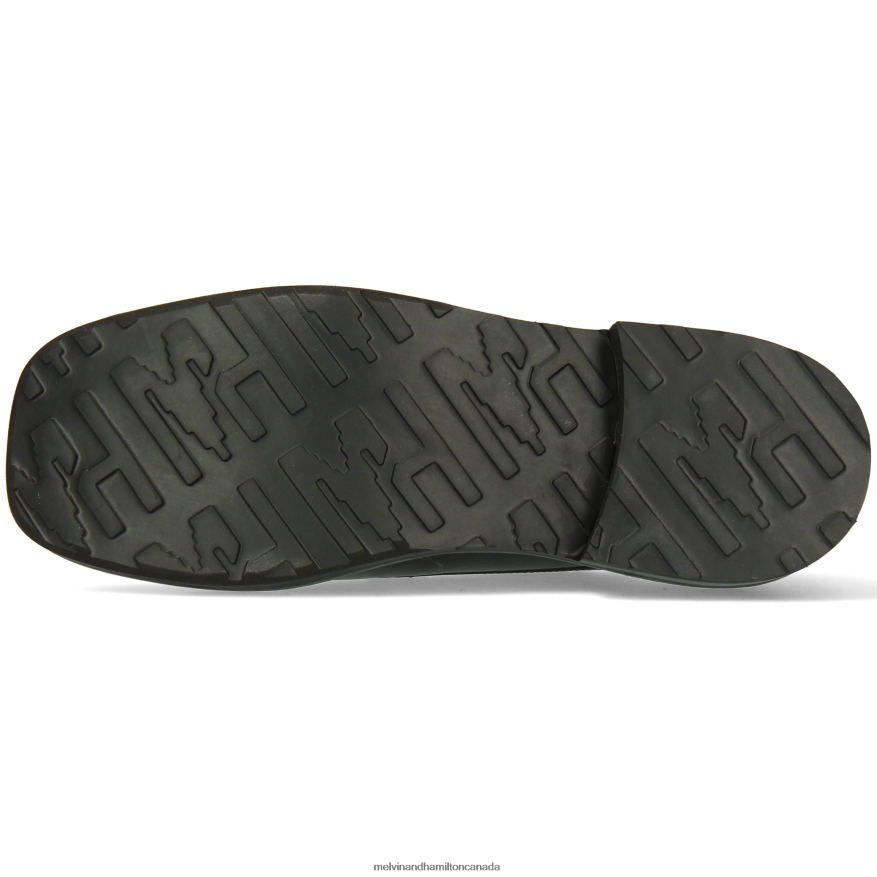 Men Melvin & Hamilton Black Clooney 6 Derby Shoes P4V68P425