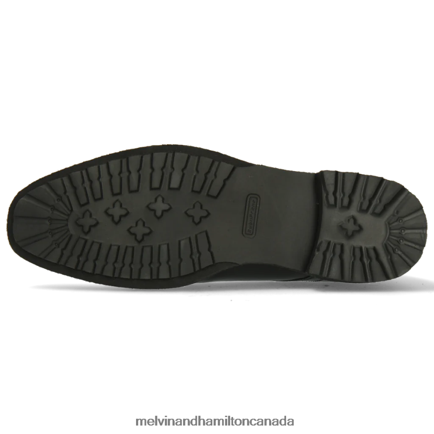 Men Melvin & Hamilton Black Eddy 54 Derby Shoes P4V68P518