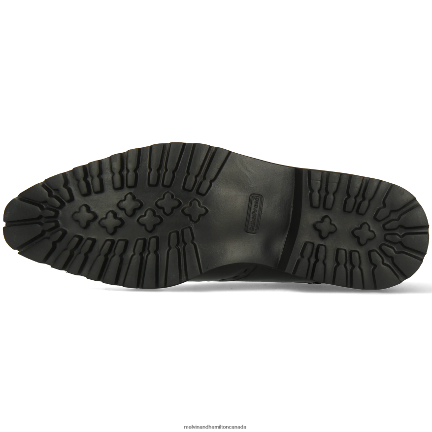 Men Melvin & Hamilton Black Emil 10 Derby Shoes P4V68P383