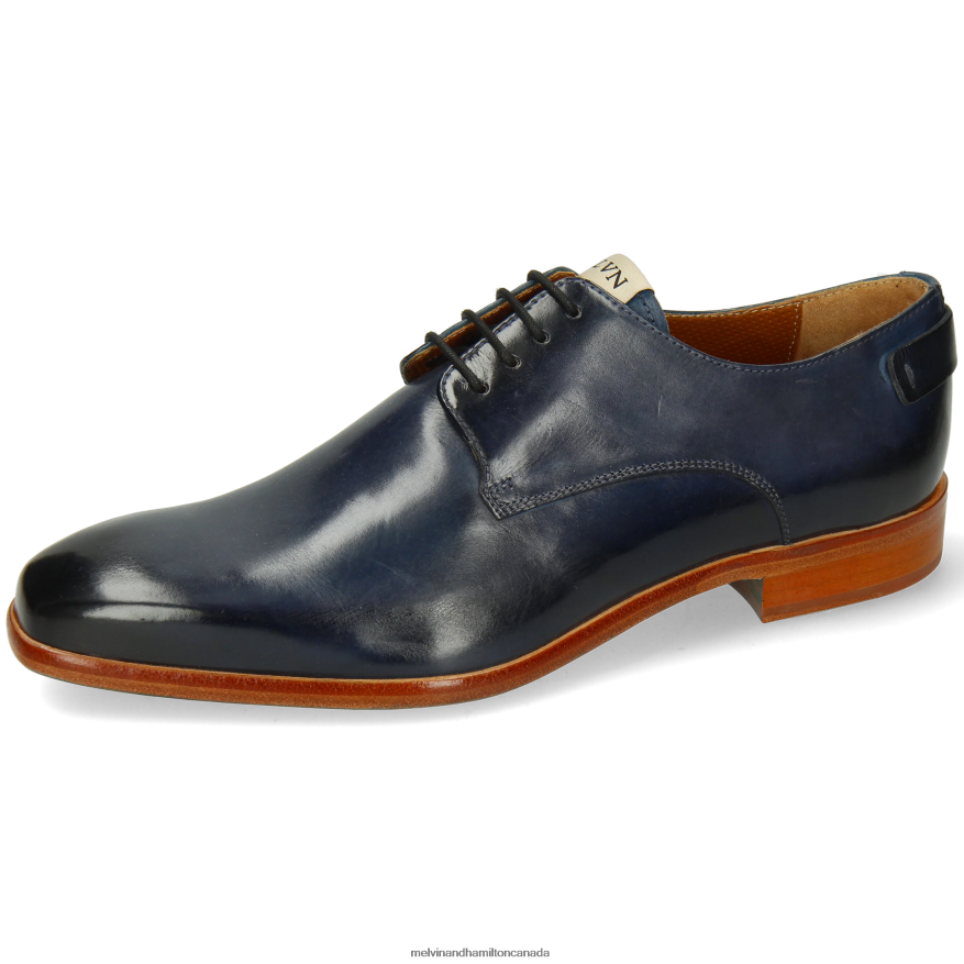 Men Melvin & Hamilton Blue Bond 1 Derby Shoes P4V68P410