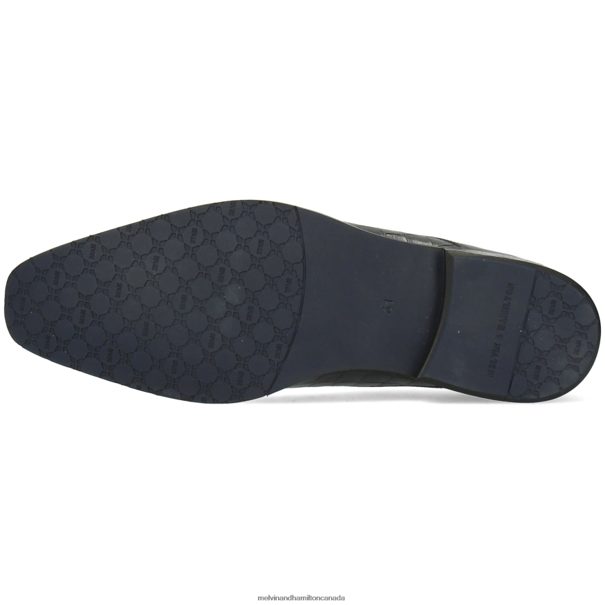 Men Melvin & Hamilton Blue Flynn 1 Derby Shoes P4V68P537