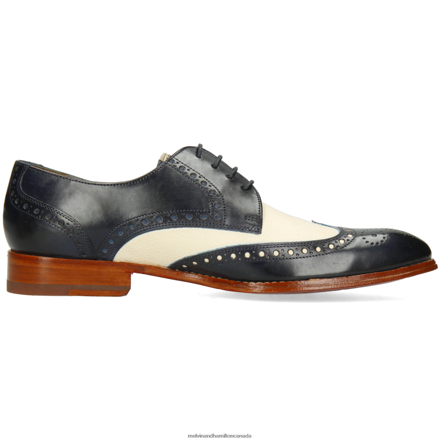 Men Melvin & Hamilton Blue Kane 5 Derby Shoes P4V68P440