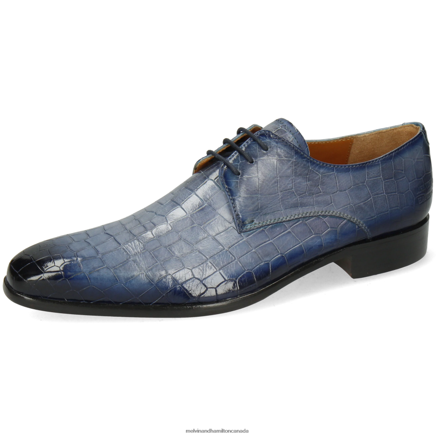 Men Melvin & Hamilton Blue Lewis 13 Derby Shoes P4V68P527