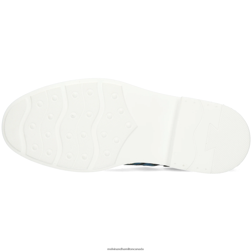 Men Melvin & Hamilton Blue Ron 2 Derby Shoes P4V68P547