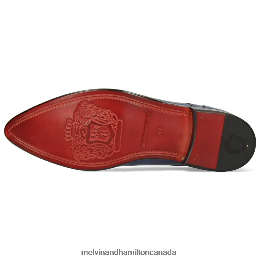 Men Melvin & Hamilton Blue Toni 1 Derby Shoes P4V68P546