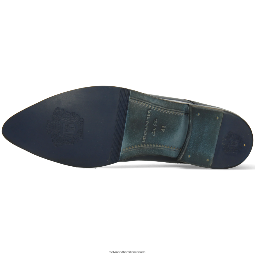 Men Melvin & Hamilton Blue Toni 36 Derby Shoes P4V68P359