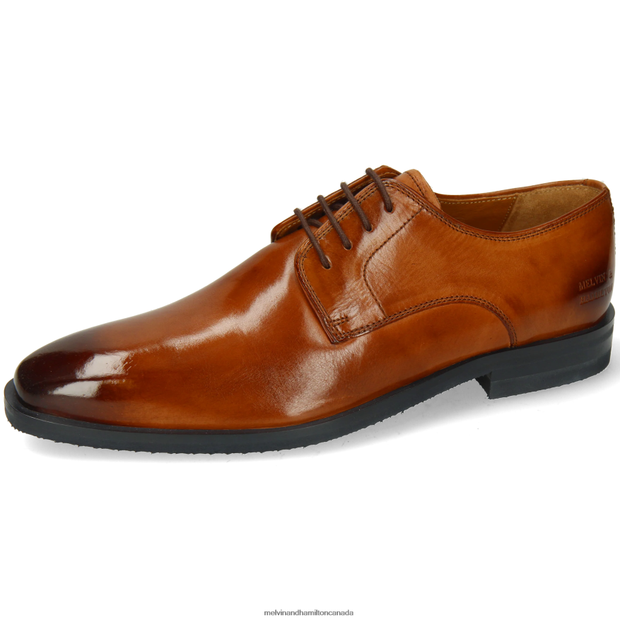 Men Melvin & Hamilton Brown Alex 1 Derby Shoes P4V68P368
