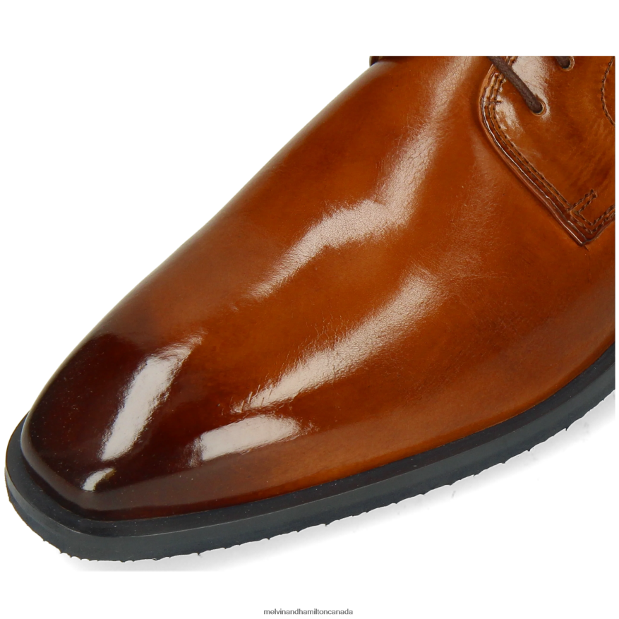 Men Melvin & Hamilton Brown Alex 1 Derby Shoes P4V68P368