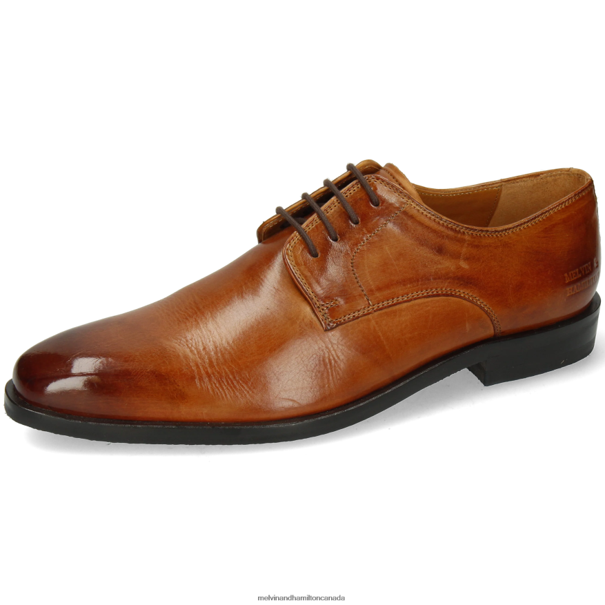 Men Melvin & Hamilton Brown Alex 1 Derby Shoes P4V68P549