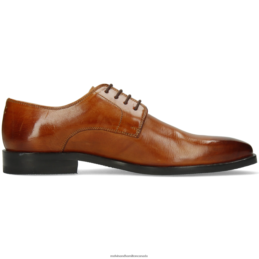 Men Melvin & Hamilton Brown Alex 1 Derby Shoes P4V68P549