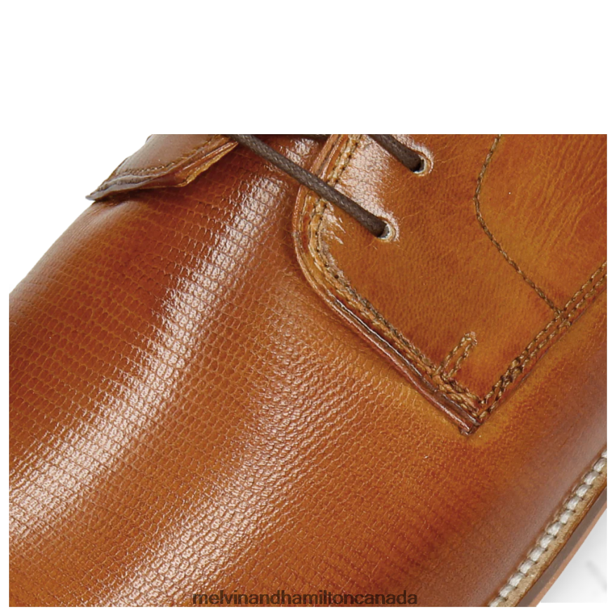 Men Melvin & Hamilton Brown Alex 1 Derby Shoes P4V68P551