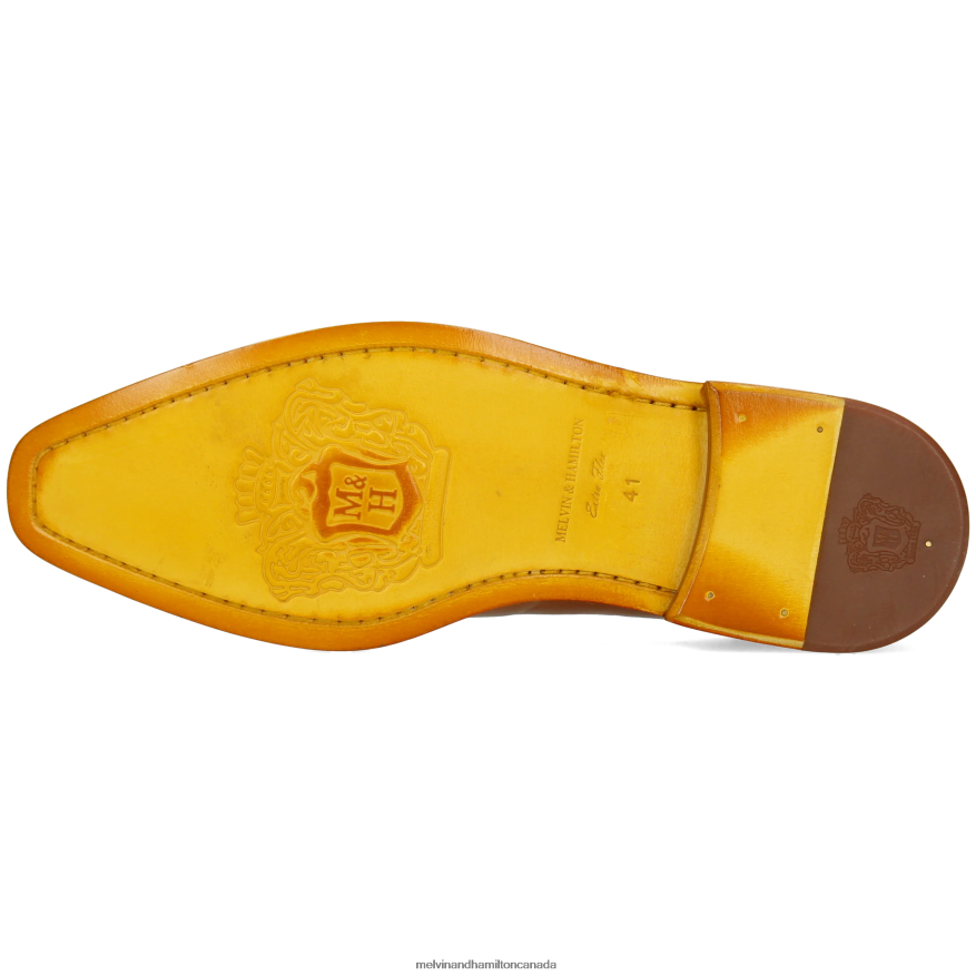 Men Melvin & Hamilton Brown Alex 3 Derby Shoes P4V68P502