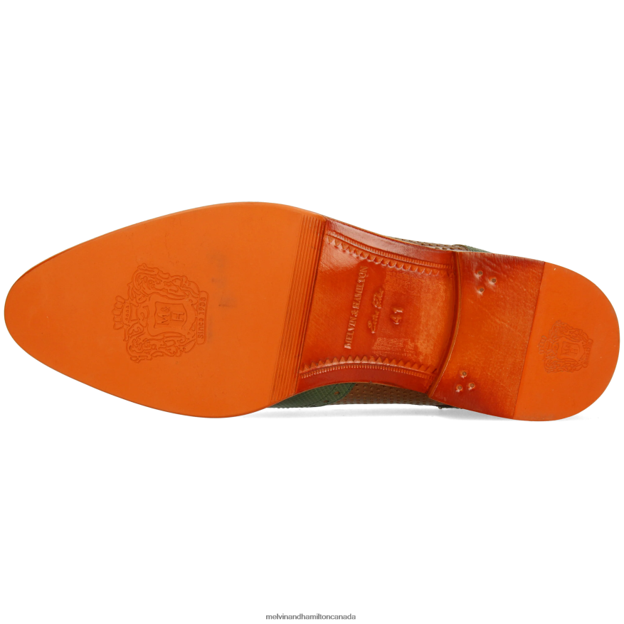 Men Melvin & Hamilton Brown Bobby 1 Derby Shoes P4V68P400