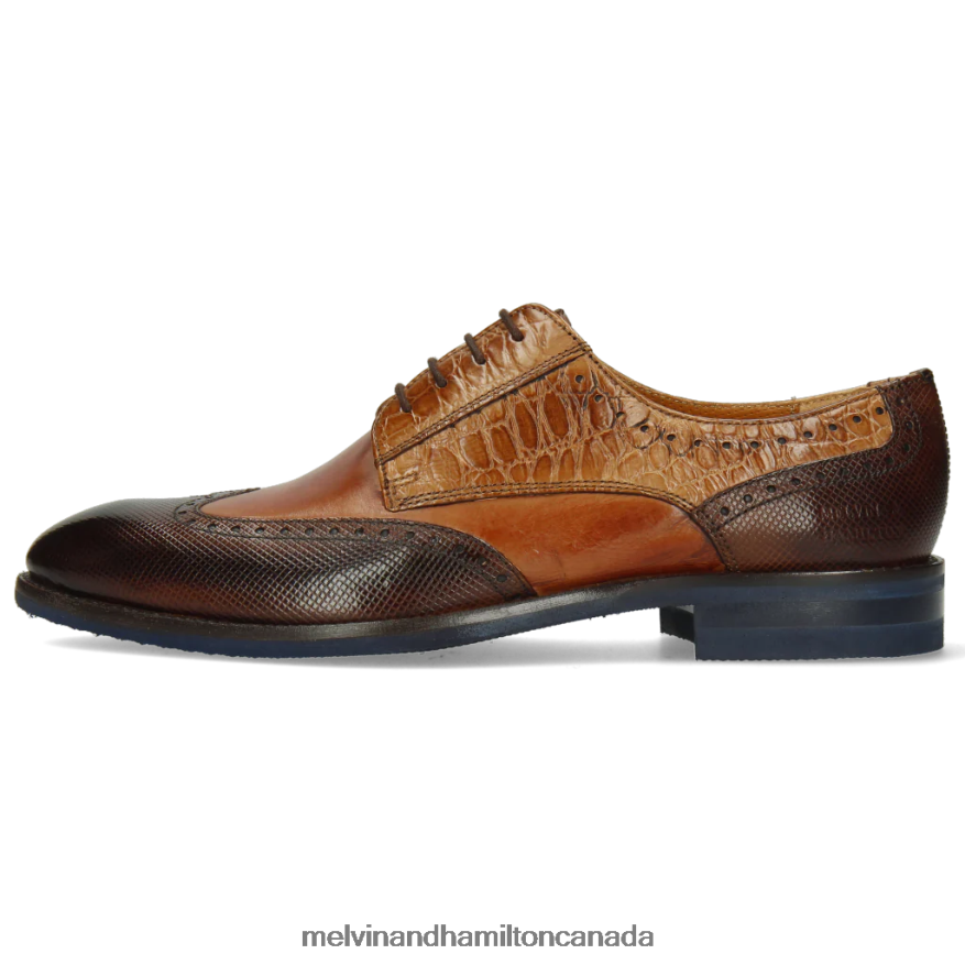 Men Melvin & Hamilton Brown Bobby 1 Derby Shoes P4V68P539