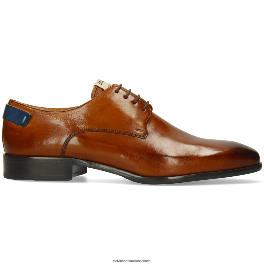 Men Melvin & Hamilton Brown Bond 1 Derby Shoes P4V68P375