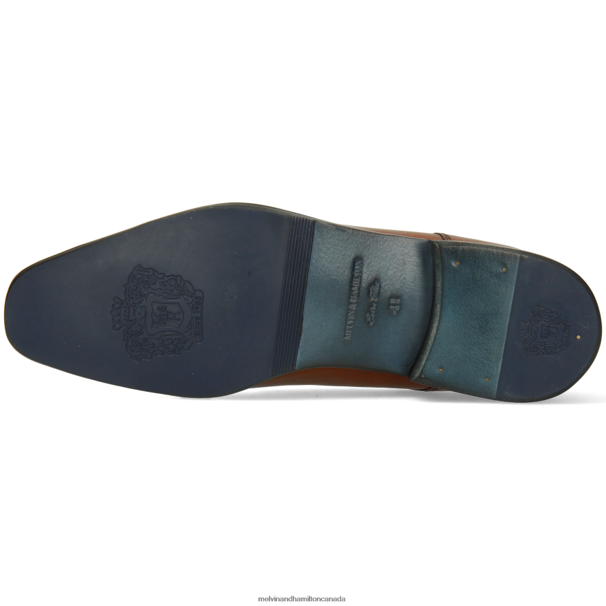 Men Melvin & Hamilton Brown Bond 1 Derby Shoes P4V68P375