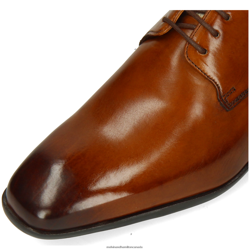 Men Melvin & Hamilton Brown Bond 1 Derby Shoes P4V68P375