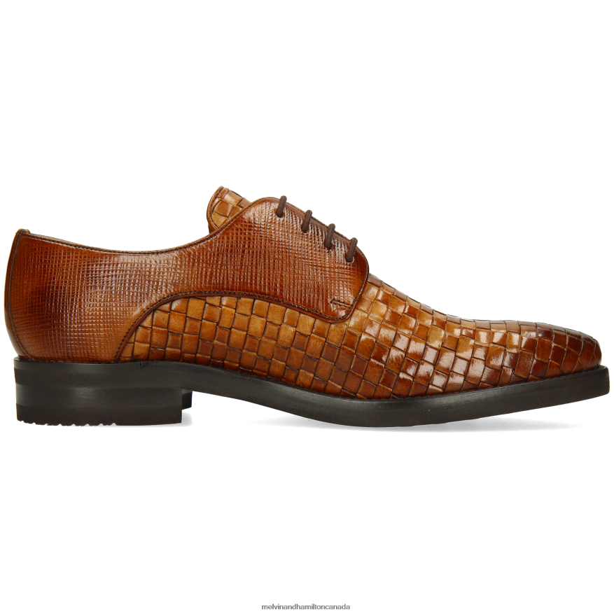 Men Melvin & Hamilton Brown Brad 7 Derby Shoes P4V68P428