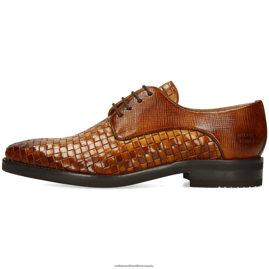 Men Melvin & Hamilton Brown Brad 7 Derby Shoes P4V68P428