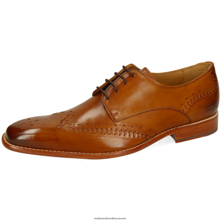 Men Melvin & Hamilton Brown Clark 1 Derby Shoes P4V68P408