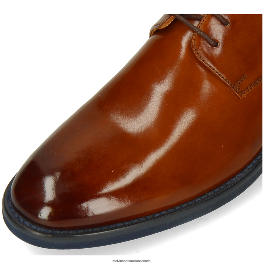 Men Melvin & Hamilton Brown Clint 1 Derby Shoes P4V68P366