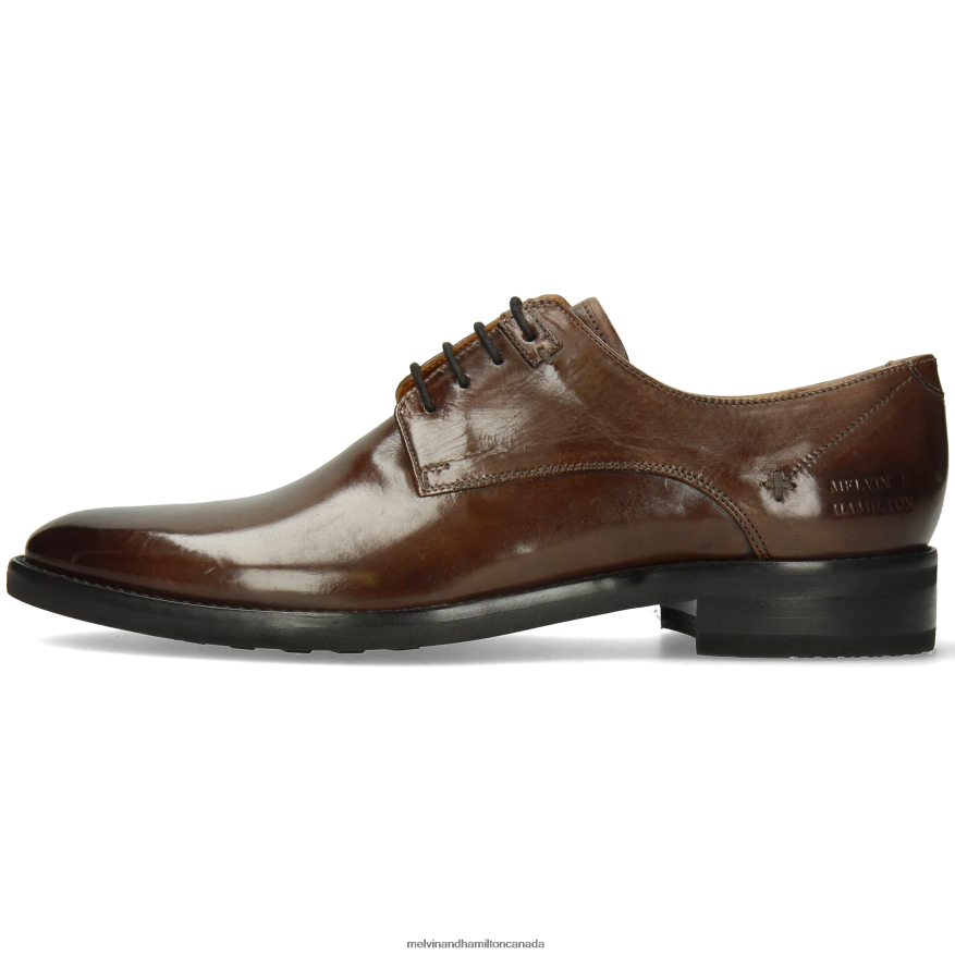 Men Melvin & Hamilton Brown Clint 1 Derby Shoes P4V68P376