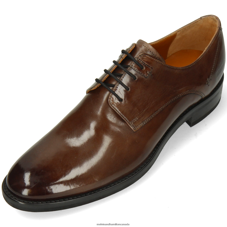 Men Melvin & Hamilton Brown Clint 1 Derby Shoes P4V68P376