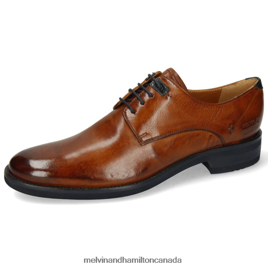 Men Melvin & Hamilton Brown Clint 1 Derby Shoes P4V68P506