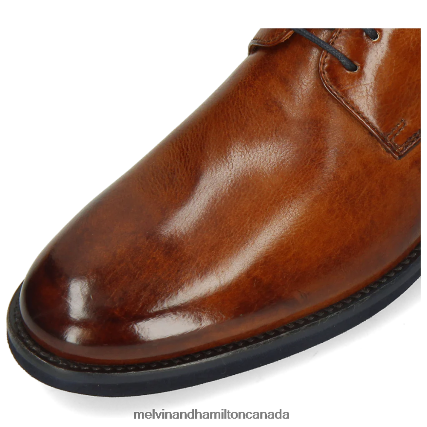 Men Melvin & Hamilton Brown Clint 1 Derby Shoes P4V68P506