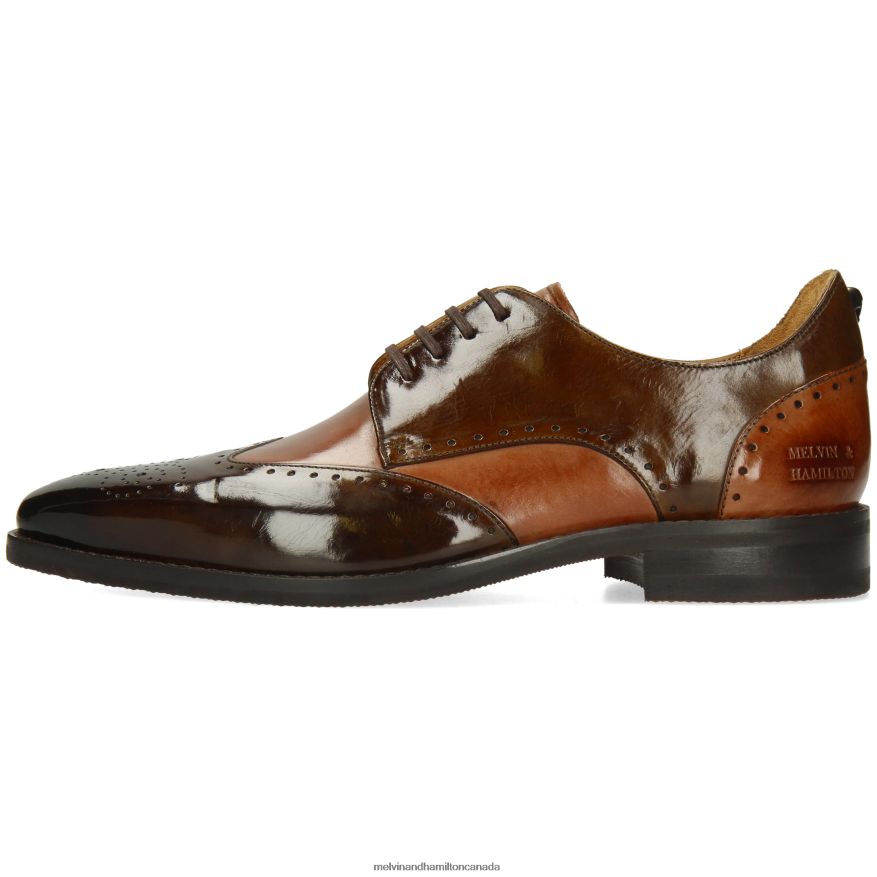 Men Melvin & Hamilton Brown Dave 2 Derby Shoes P4V68P446