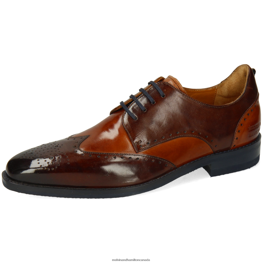 Men Melvin & Hamilton Brown Dave 2 Derby Shoes P4V68P507