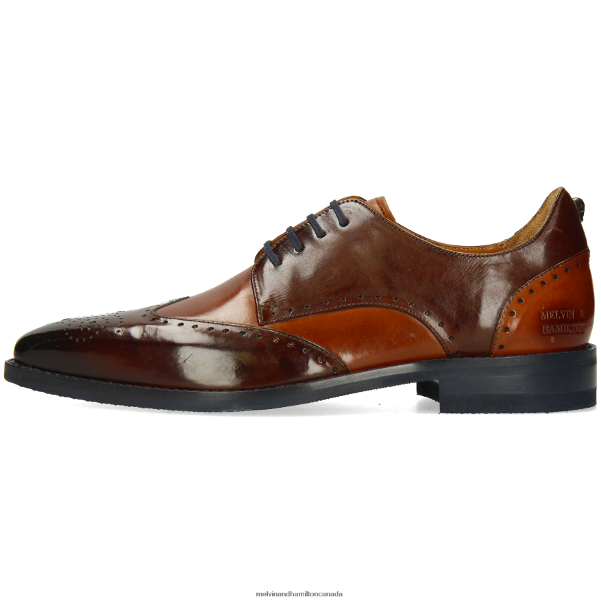 Men Melvin & Hamilton Brown Dave 2 Derby Shoes P4V68P507