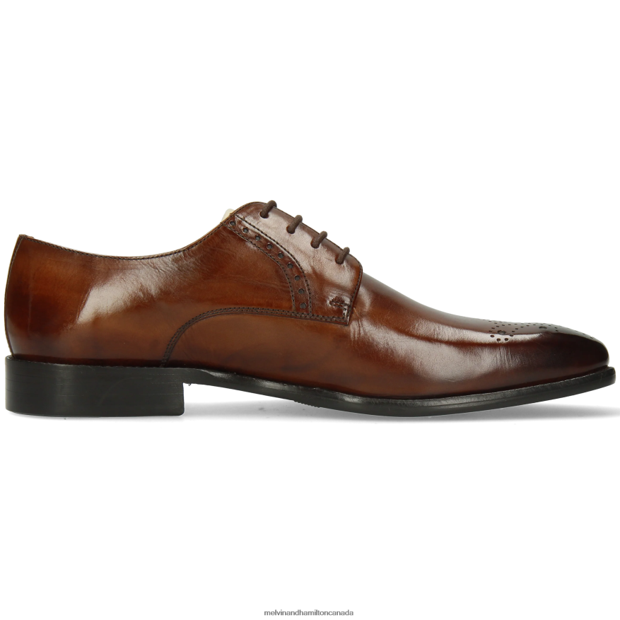 Men Melvin & Hamilton Brown Dylan 1 Derby Shoes P4V68P429