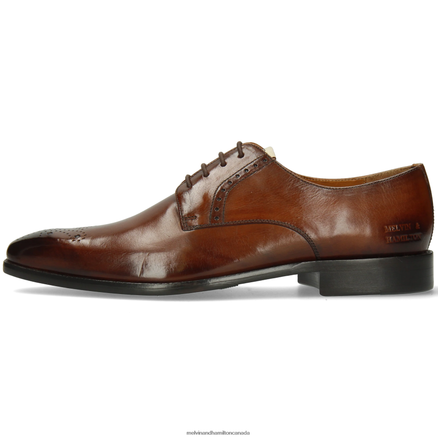 Men Melvin & Hamilton Brown Dylan 1 Derby Shoes P4V68P429