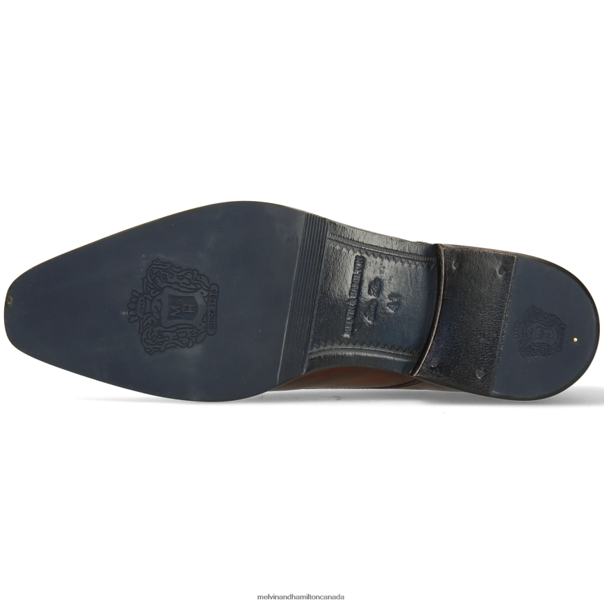 Men Melvin & Hamilton Brown Dylan 1 Derby Shoes P4V68P429