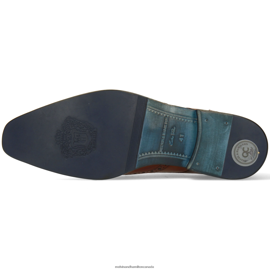 Men Melvin & Hamilton Brown Dylan 2 Derby Shoes P4V68P477