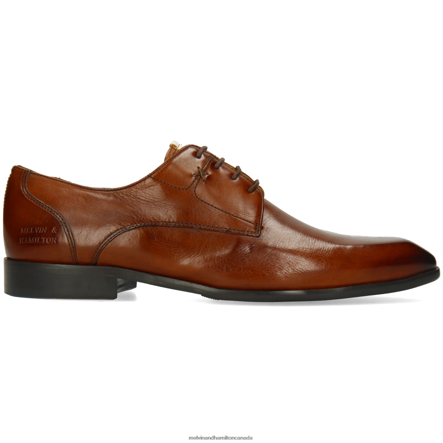 Men Melvin & Hamilton Brown Elyas 4 Derby Shoes P4V68P384