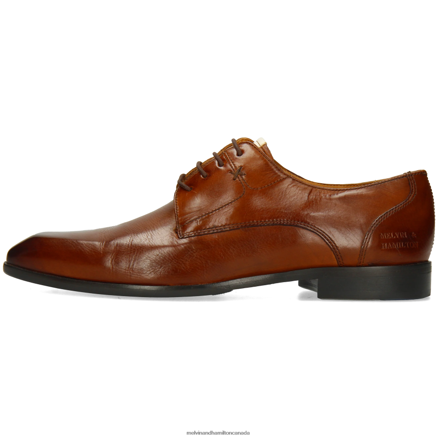 Men Melvin & Hamilton Brown Elyas 4 Derby Shoes P4V68P384