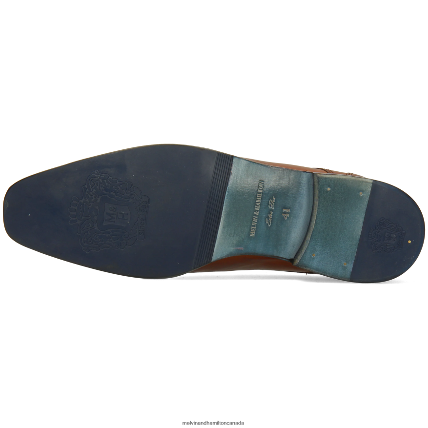 Men Melvin & Hamilton Brown Elyas 4 Derby Shoes P4V68P384