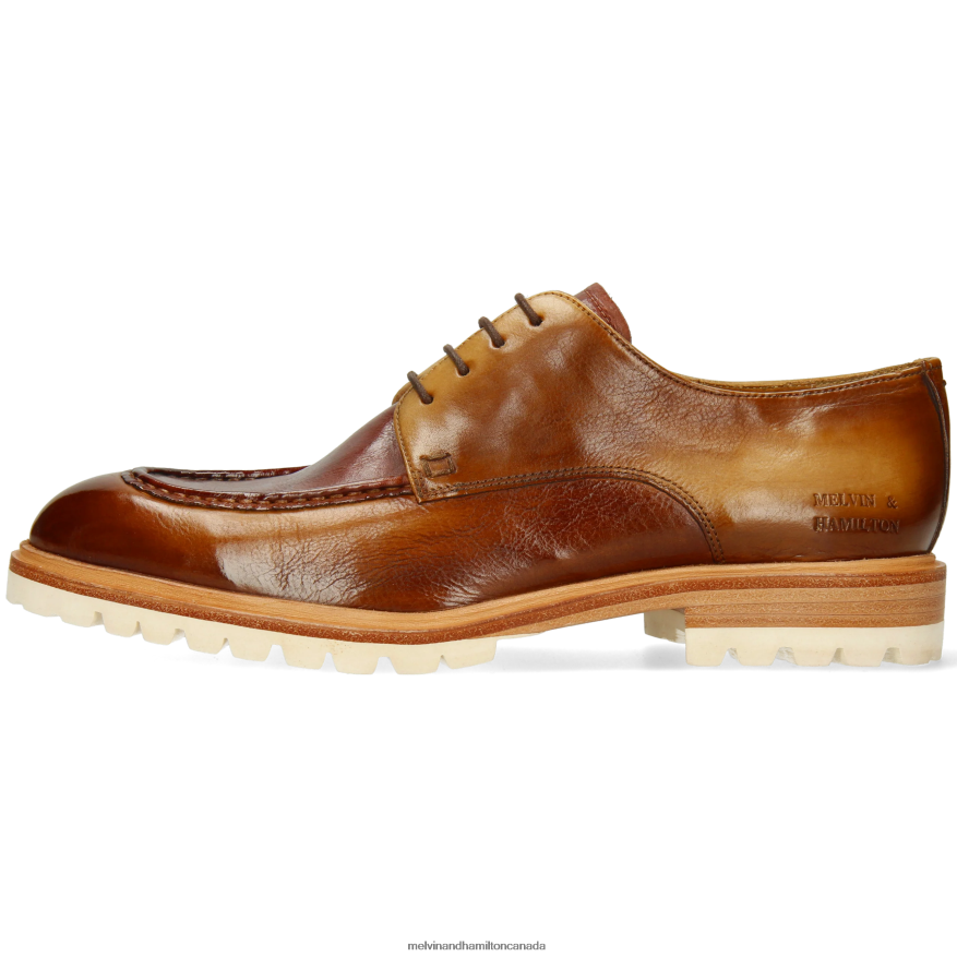 Men Melvin & Hamilton Brown George 2 Derby Shoes P4V68P394